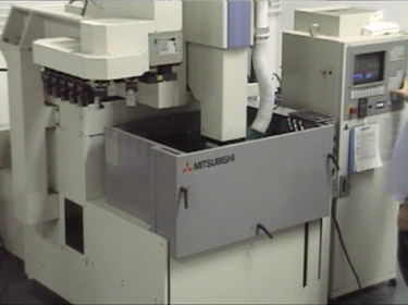 An EX22 Sinker EDM Machine by Mitsubishi